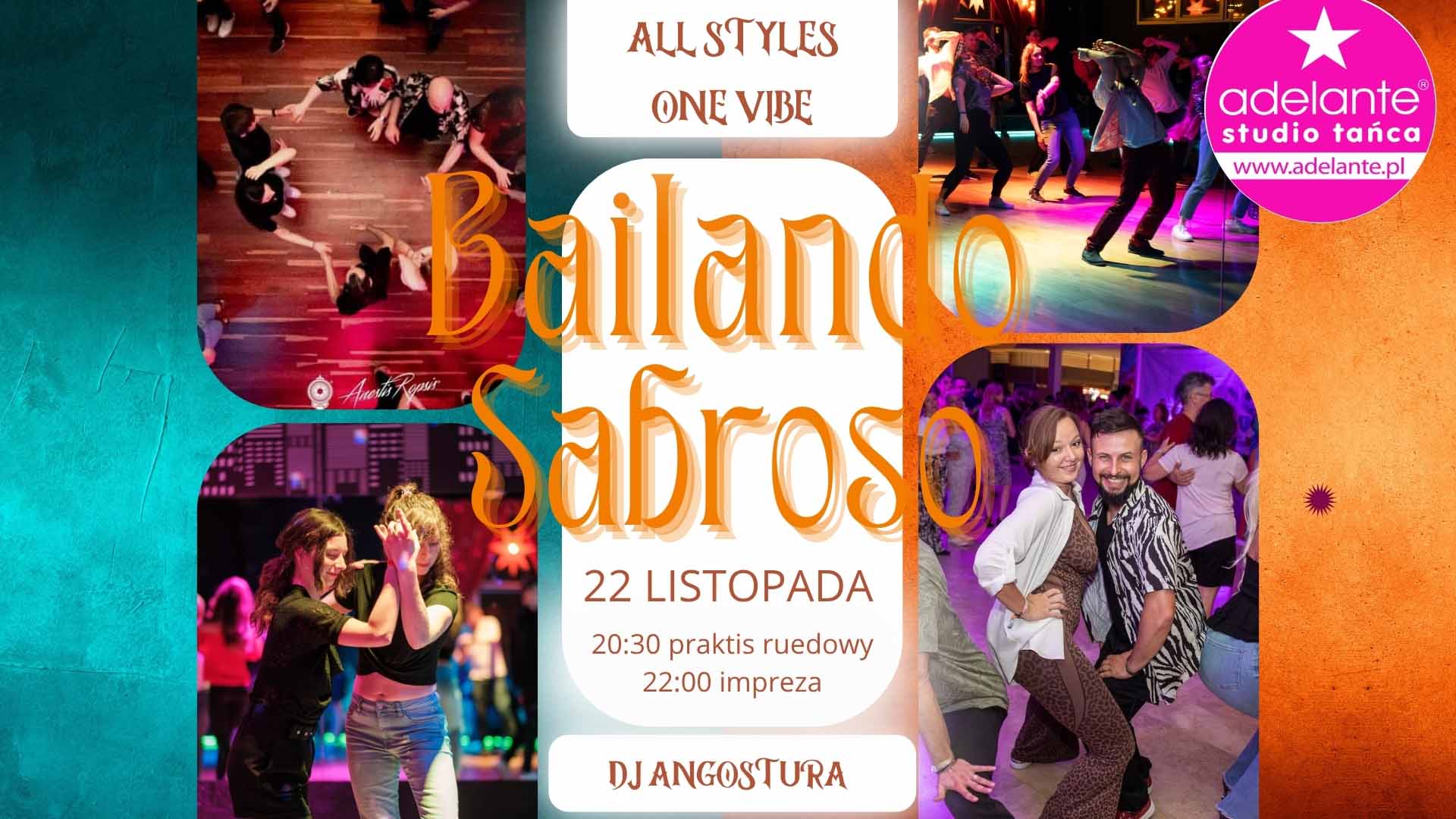 Bailando Sabroso w Adelante 22.11
