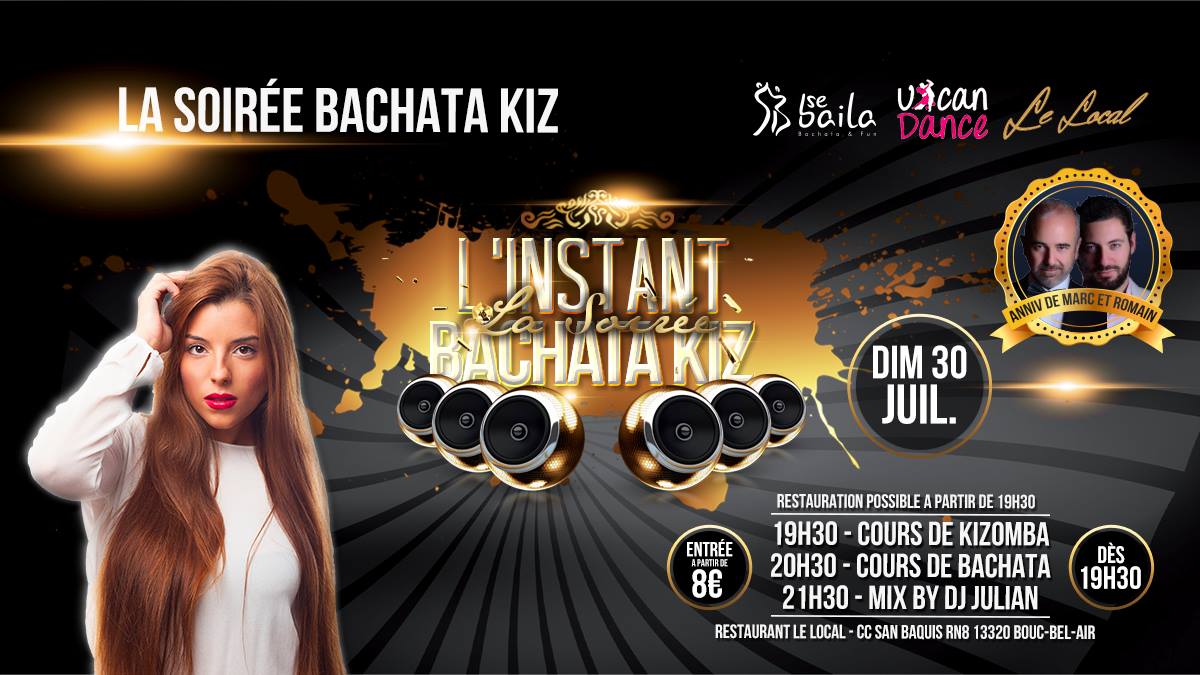 L'Instant Bachata Kiz : La Soirée Anniversaire de Marc et Romain