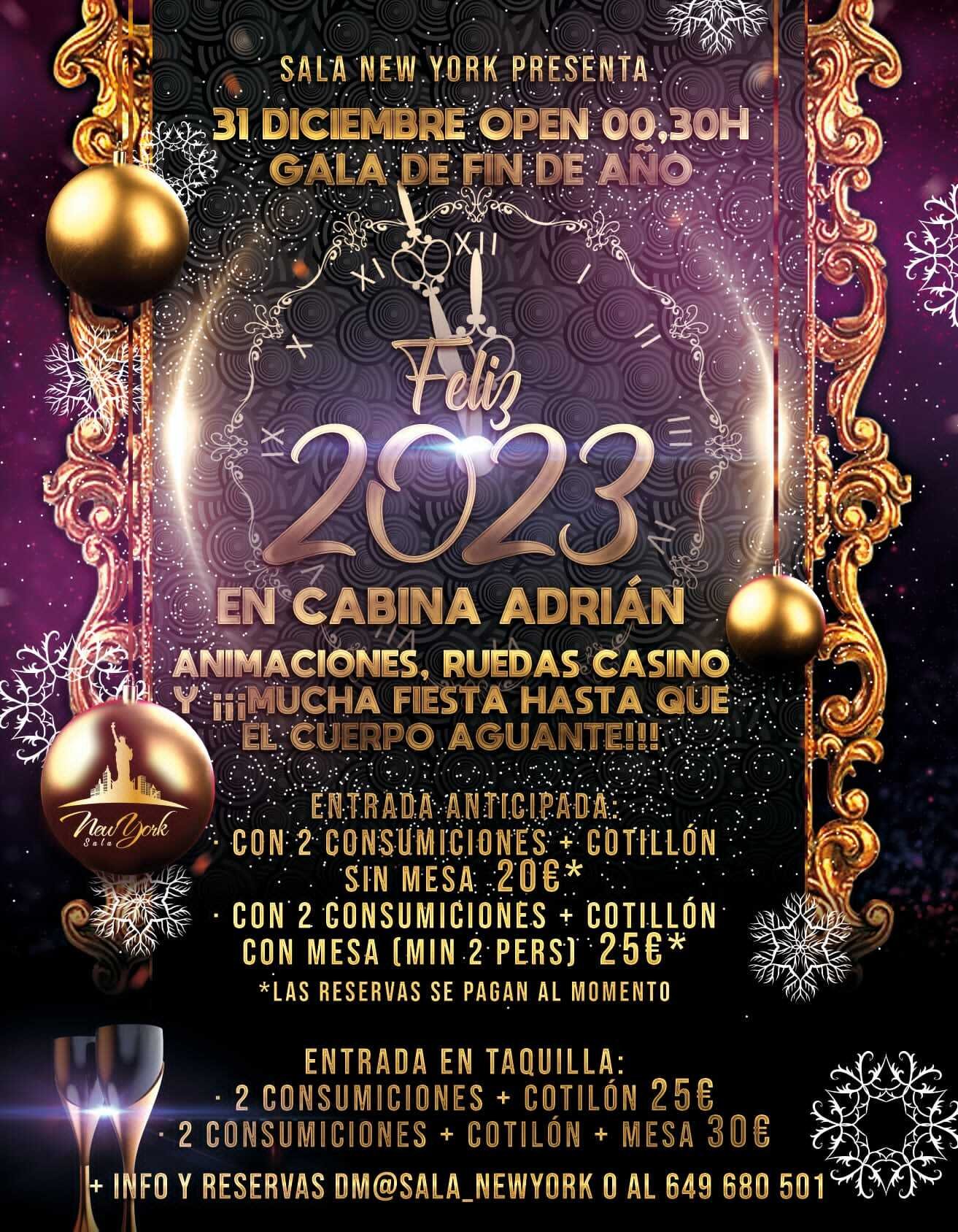 NEW YEAR 2023 SALA NEW YORK