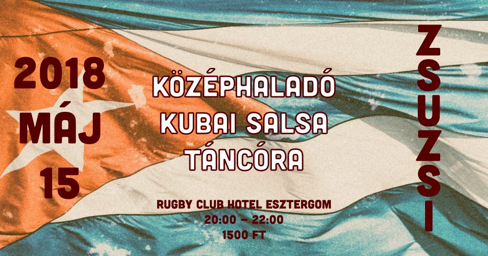 Középhaladó Kubai Salsa Táncóra