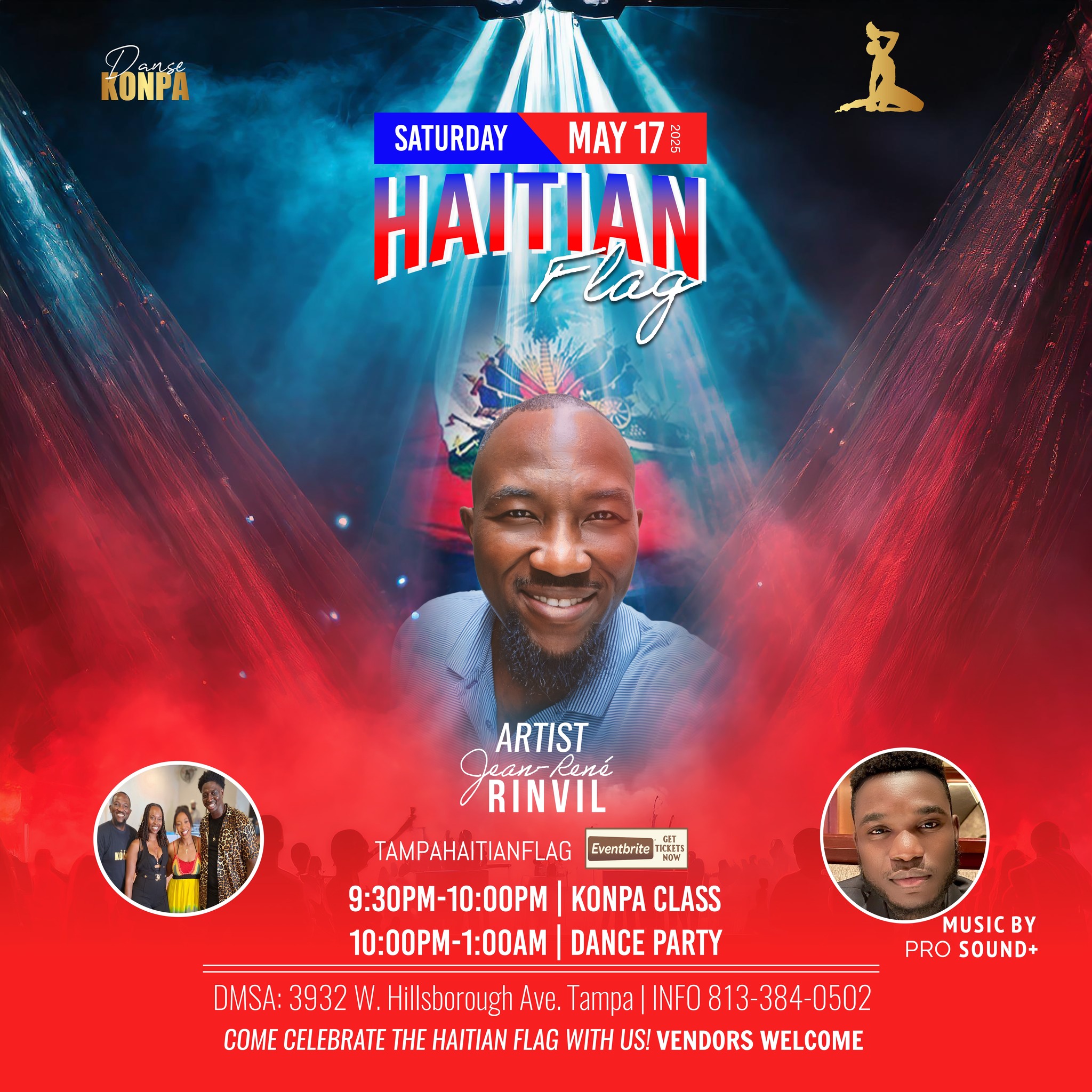 Haitian Flag Weekend - Konpa Class & Social