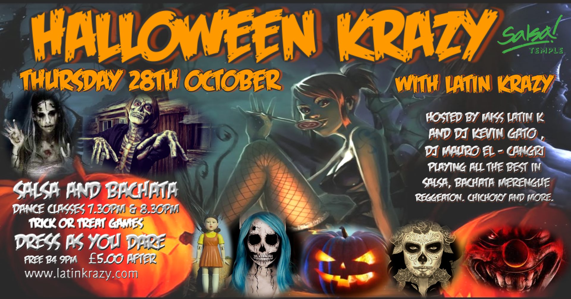 HALLOWEEN KRAZY @ LATIN KRAZY