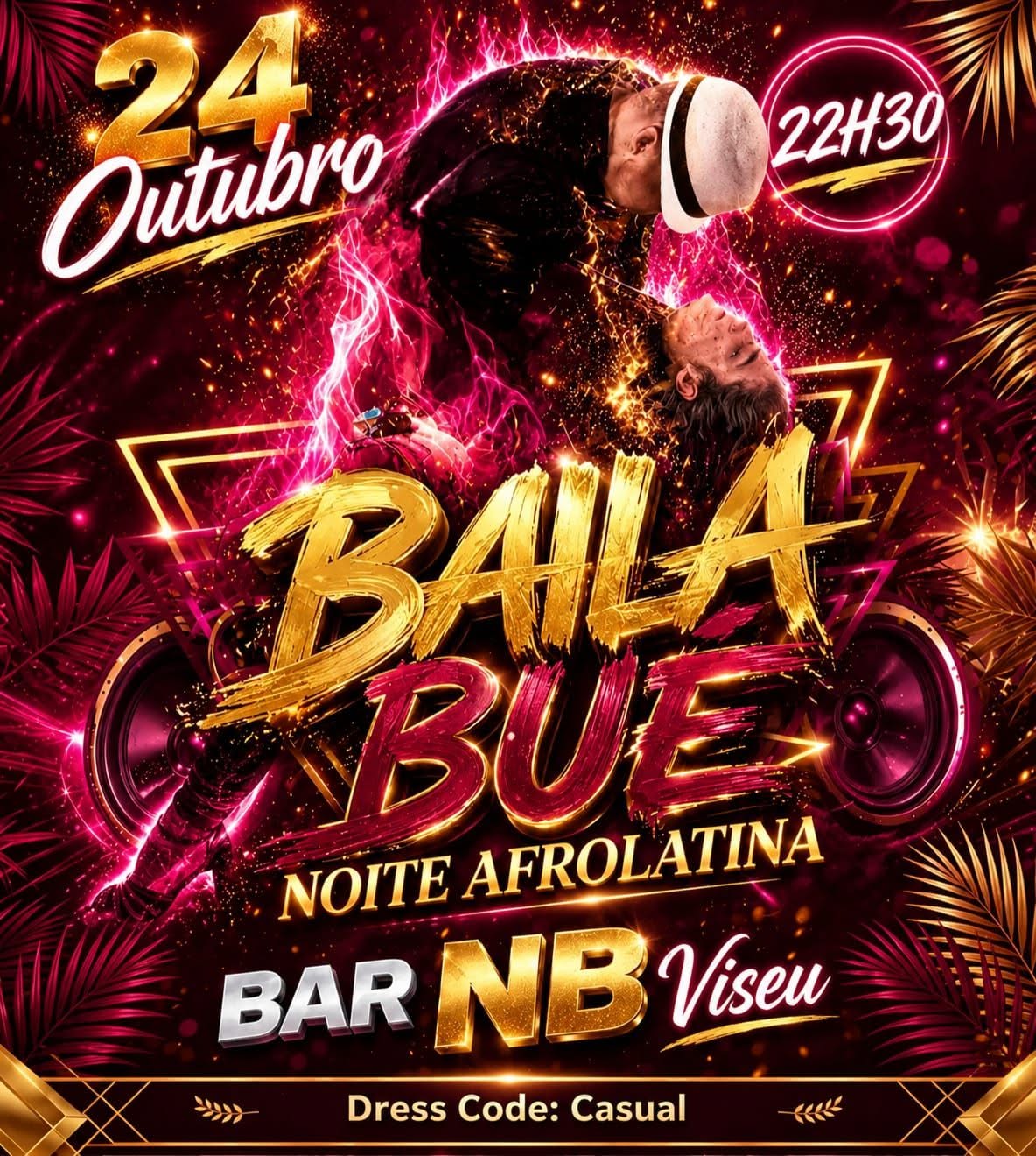Baila Bué - Noite Afrolatina, Bar NB Viseu