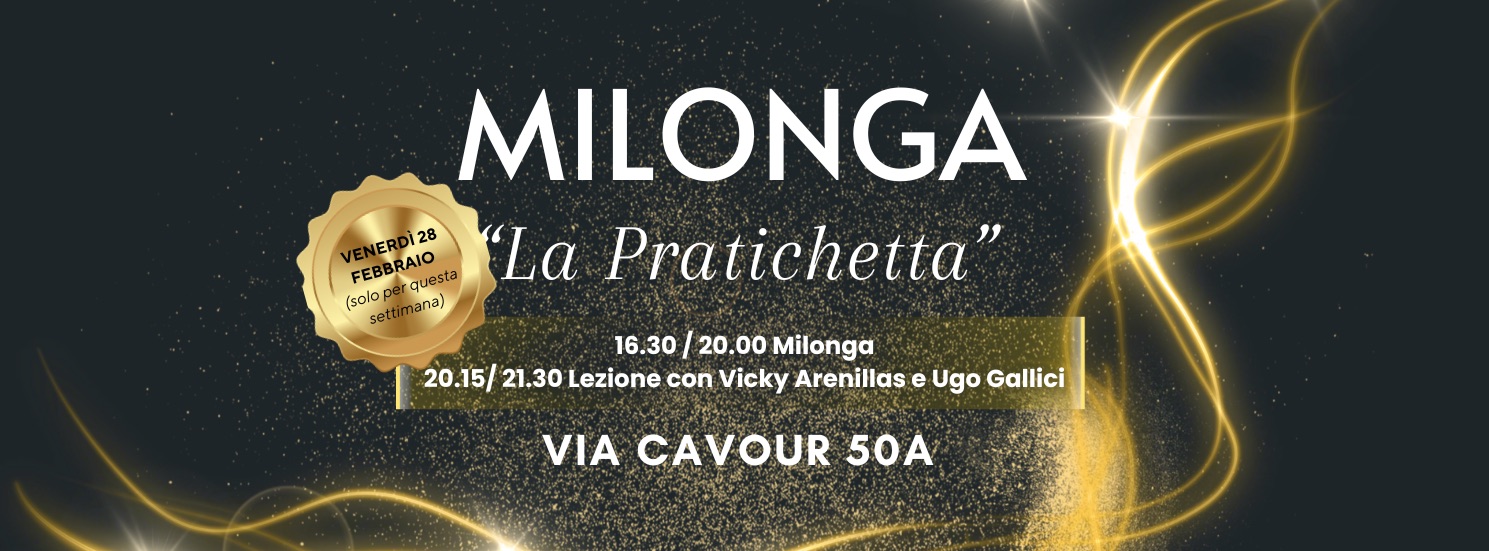 Milonga La PRATICHETTA AmarTangO- Tdj Maurizio Tazzuti