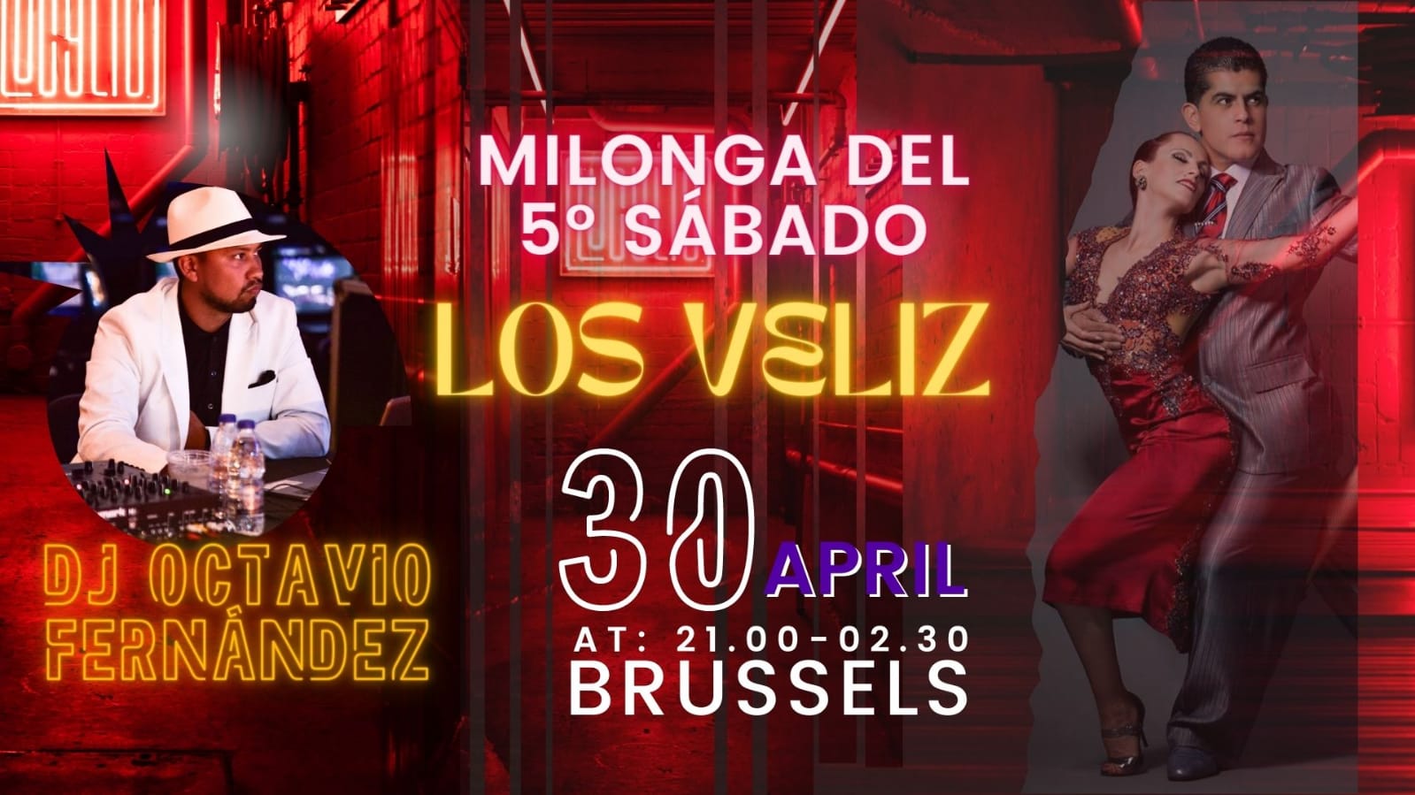 Milonga del 5° Sábado. Los Veliz