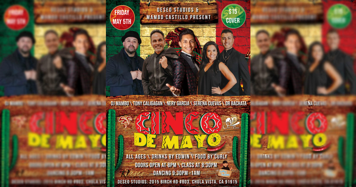 CINCO DE MAYO SALSA BACHATA CELEBRATION