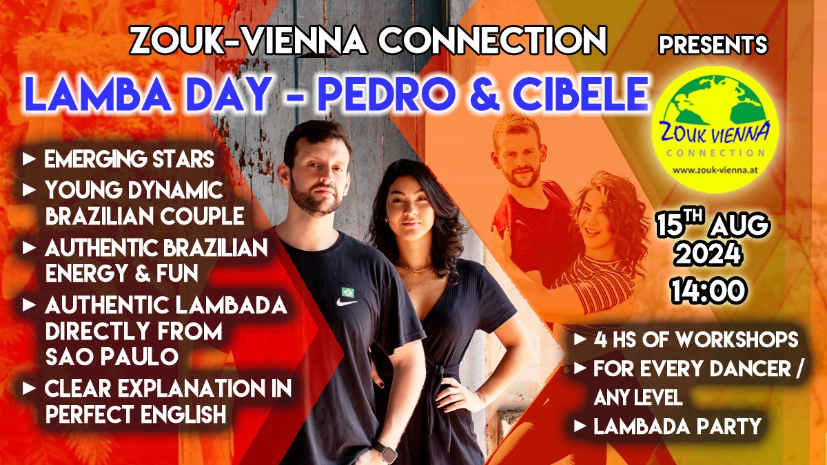 Pedro & Cibele - Lambada Day 15 Aug 2024 Vienna
