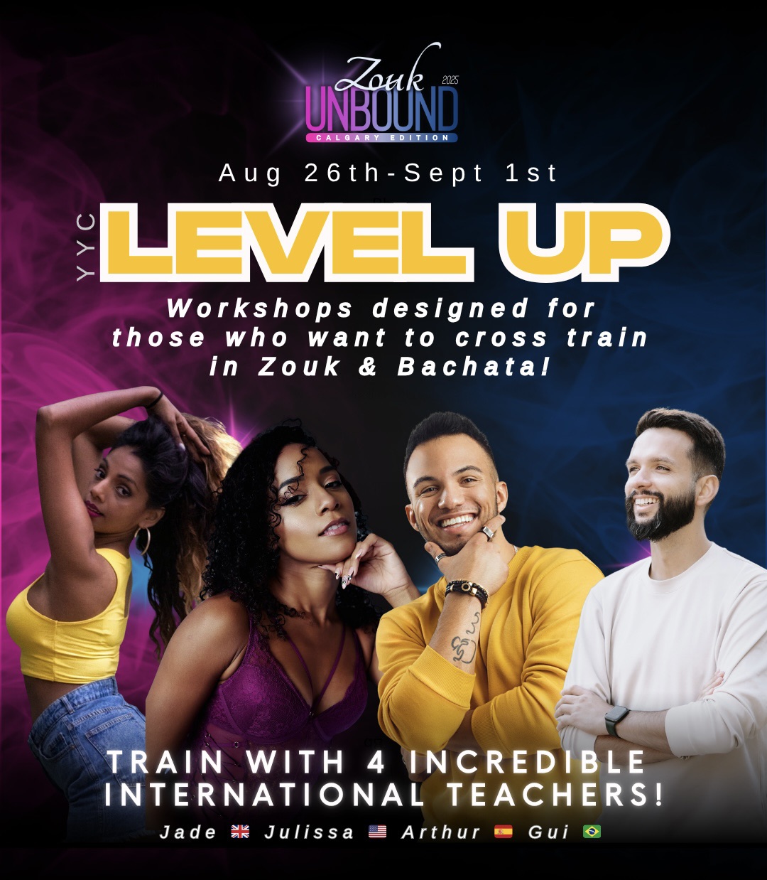 Zouk YYC: Level Up Workshops
