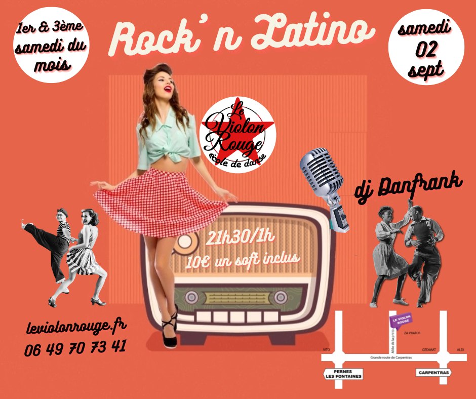 La rentrée ROCK LATINO dj DanFrank
