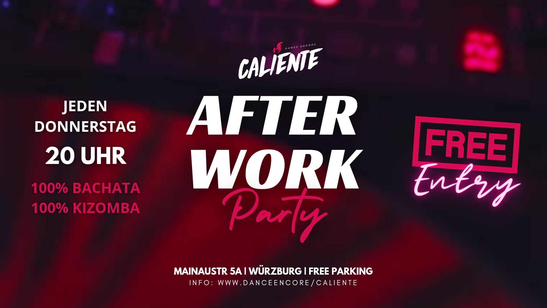 Caliente - Afterwork Party (100% Bachata 100% Kizomba)