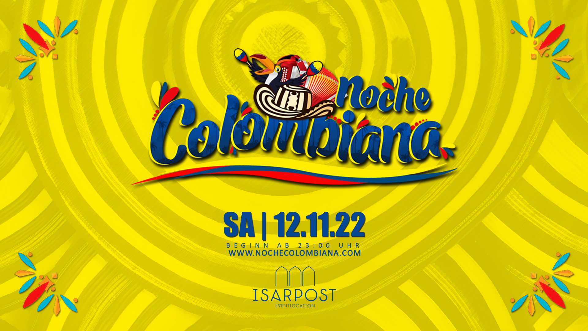 Noche Colombiana - Isarpost, Munich