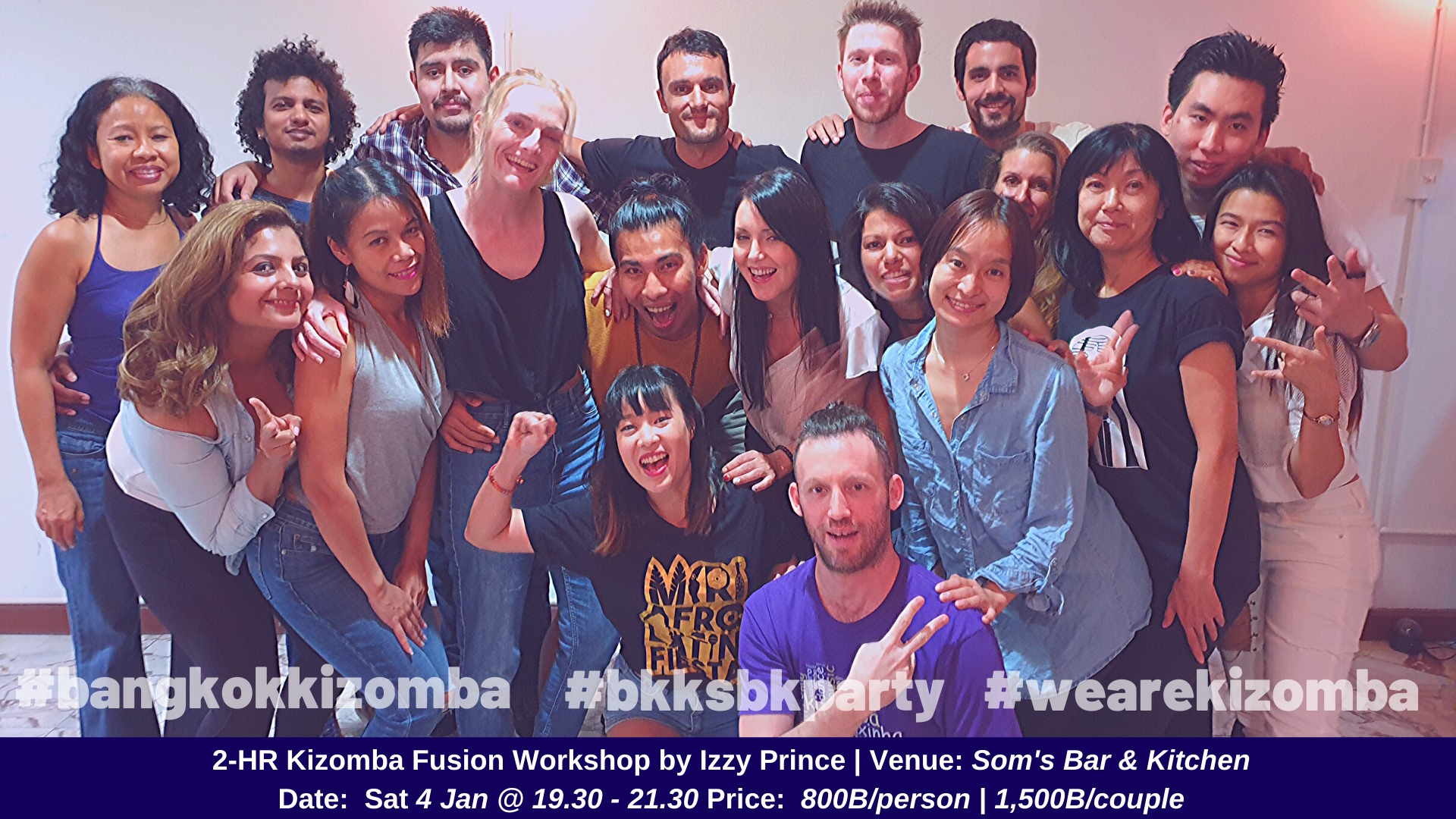 2-HR Kizomba Workshop By Izzy Prince