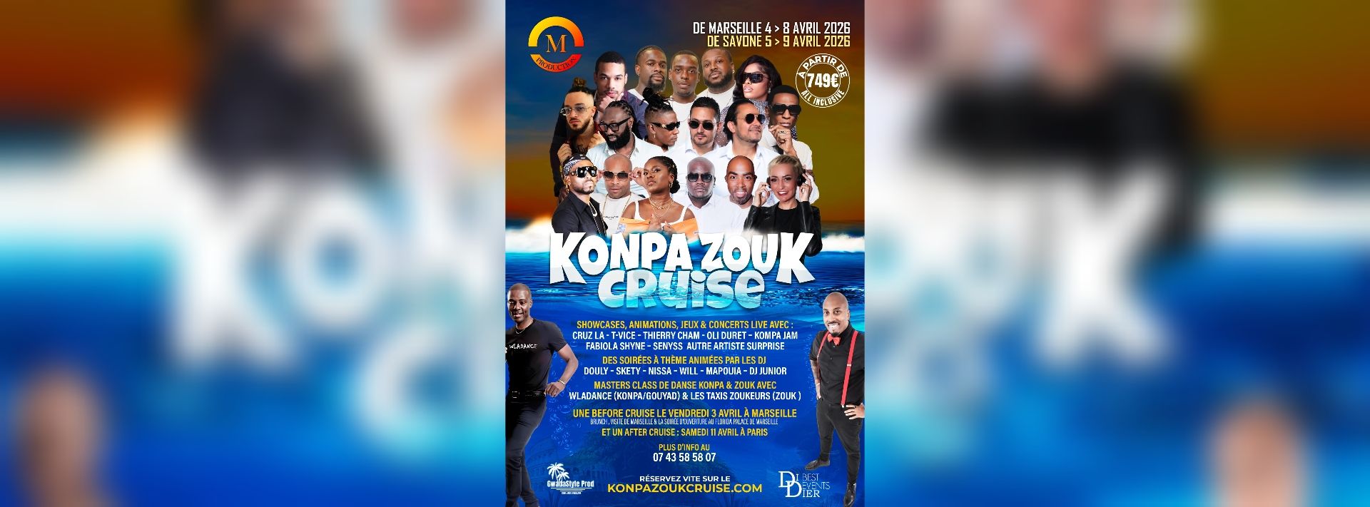 Konpa Zouk Cruise