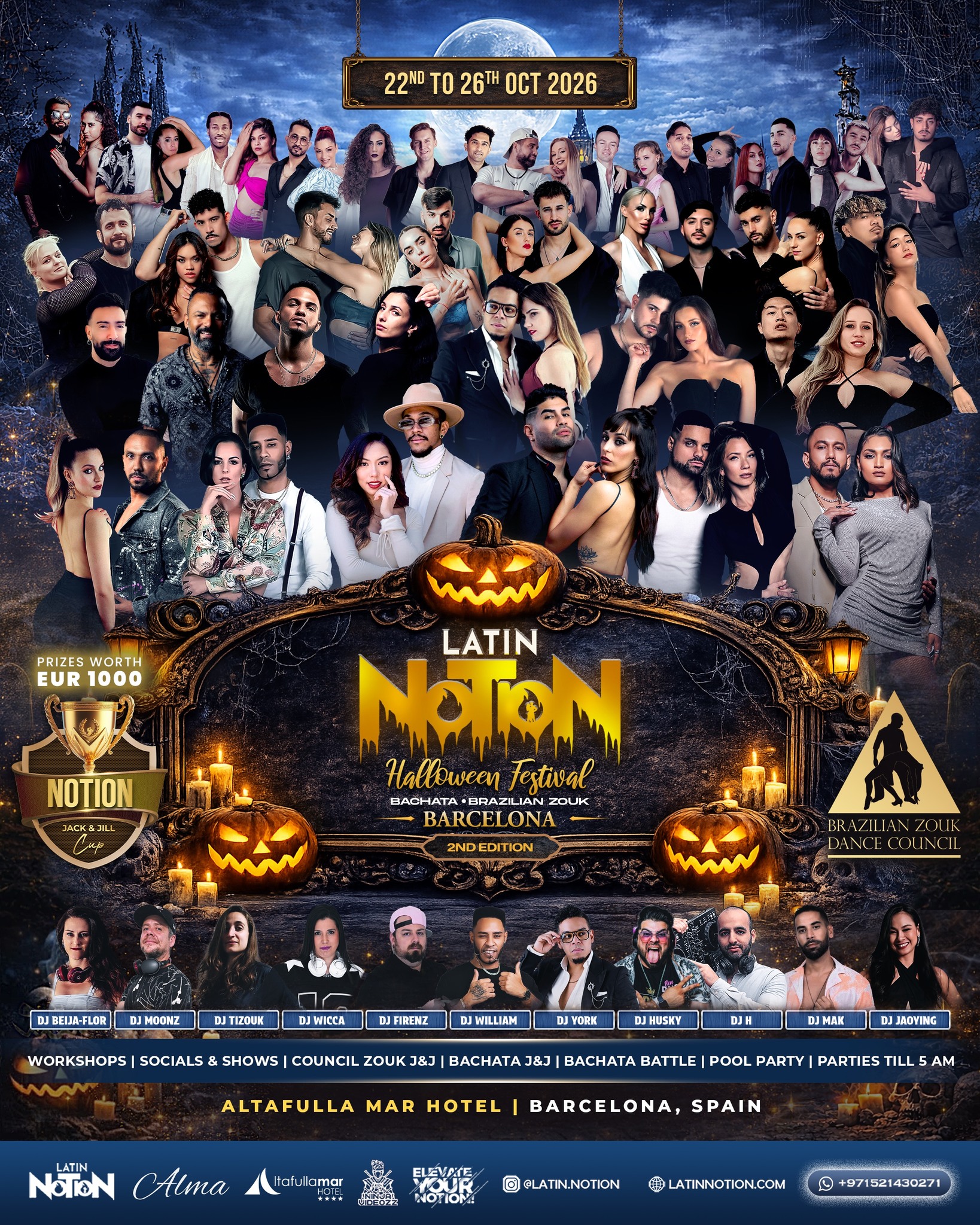 LATIN NOTION SPAIN - Halloween Oct 2026