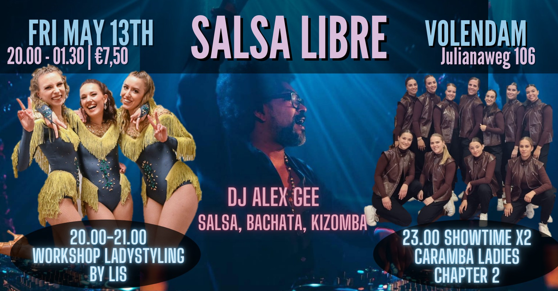 Salsa Libre with DJ Alex Gee & Caramba