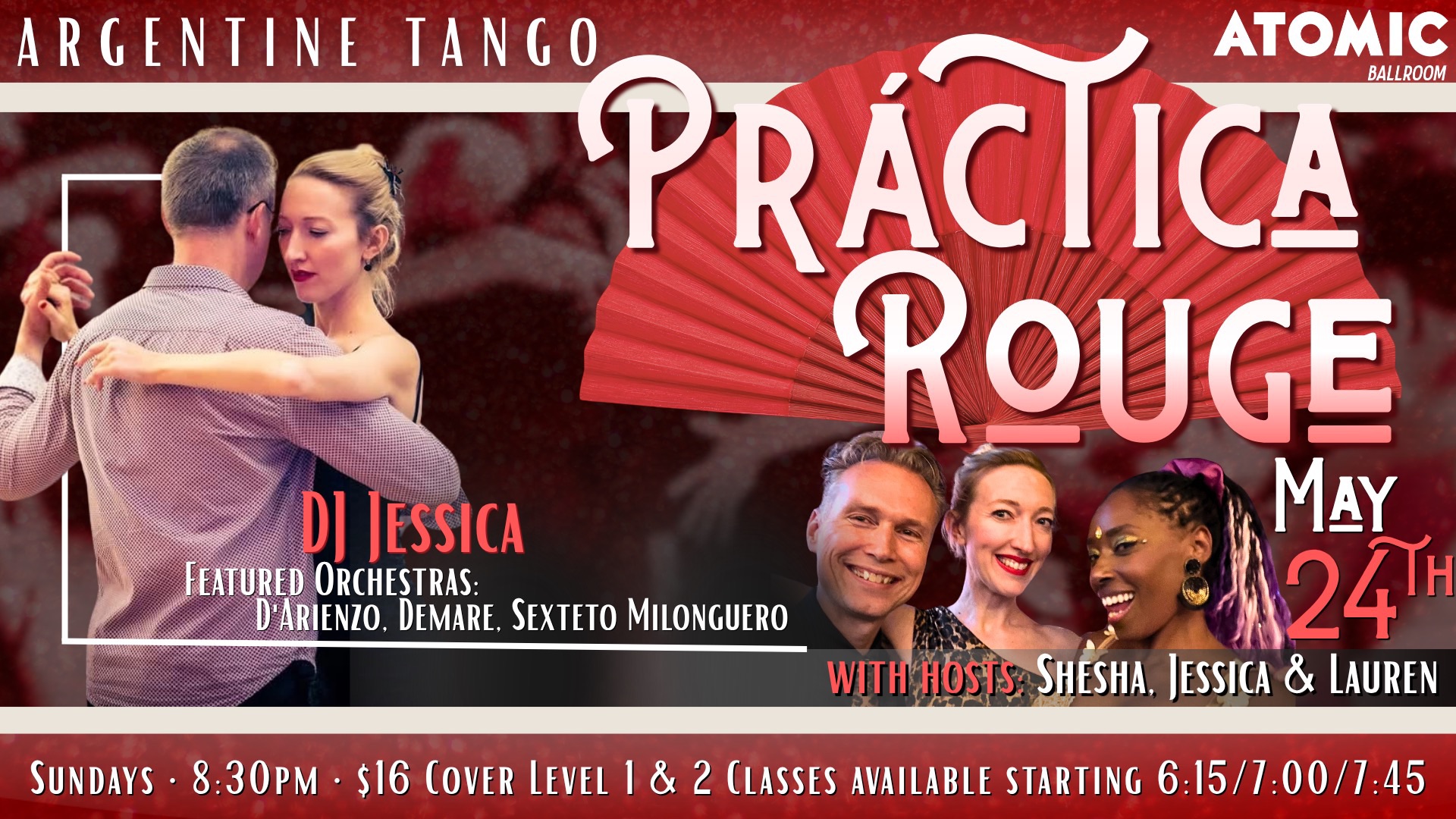 Practica Rouge 🪠with DJ Jessica