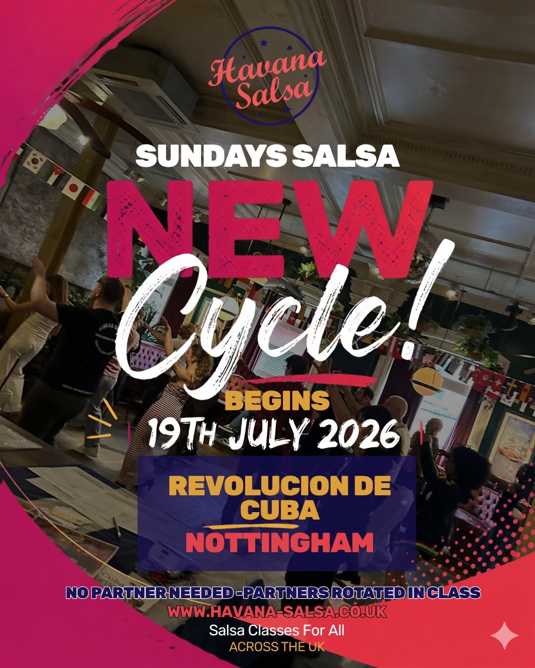 A brand-New SALSA CYCLE is officially launching and it’s tailor-made for absolute beginners!