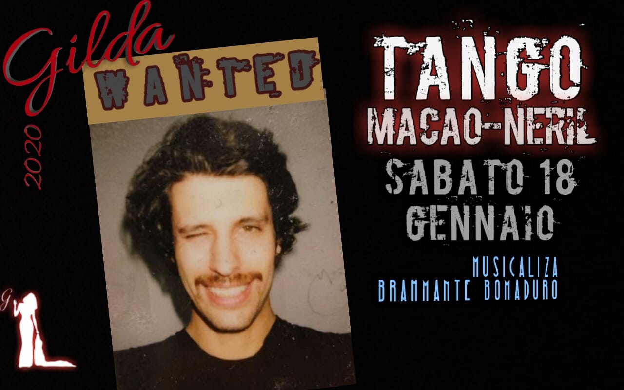 Sabado 18 Gennaio Tango Salon Gilda con Tj Brahmante Bomaduro