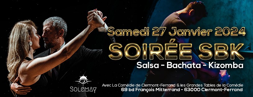 Soirée SBK + cours de Salsa Kizomba Animations Clermont - Ferrand