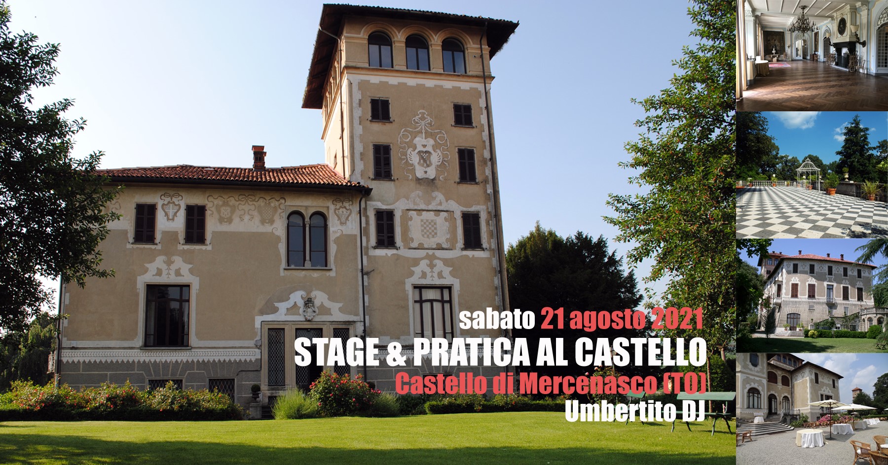 Stage e pratica al Castello di Mercenasco (TO)