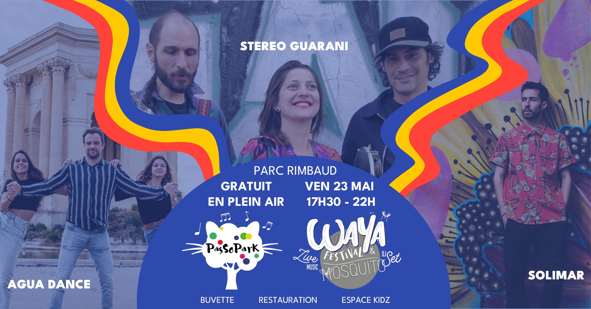 PASSOPARK "Spécial WAYA Festival" avec Stereo Guarani Solimar Agua Dance