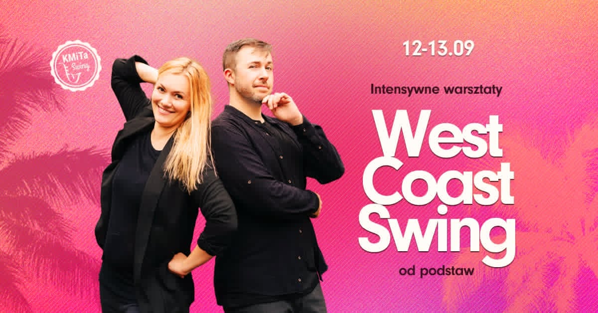 Intensywny weekendowy kurs West Coast Swing od podstaw 🩷💛 12-13 września