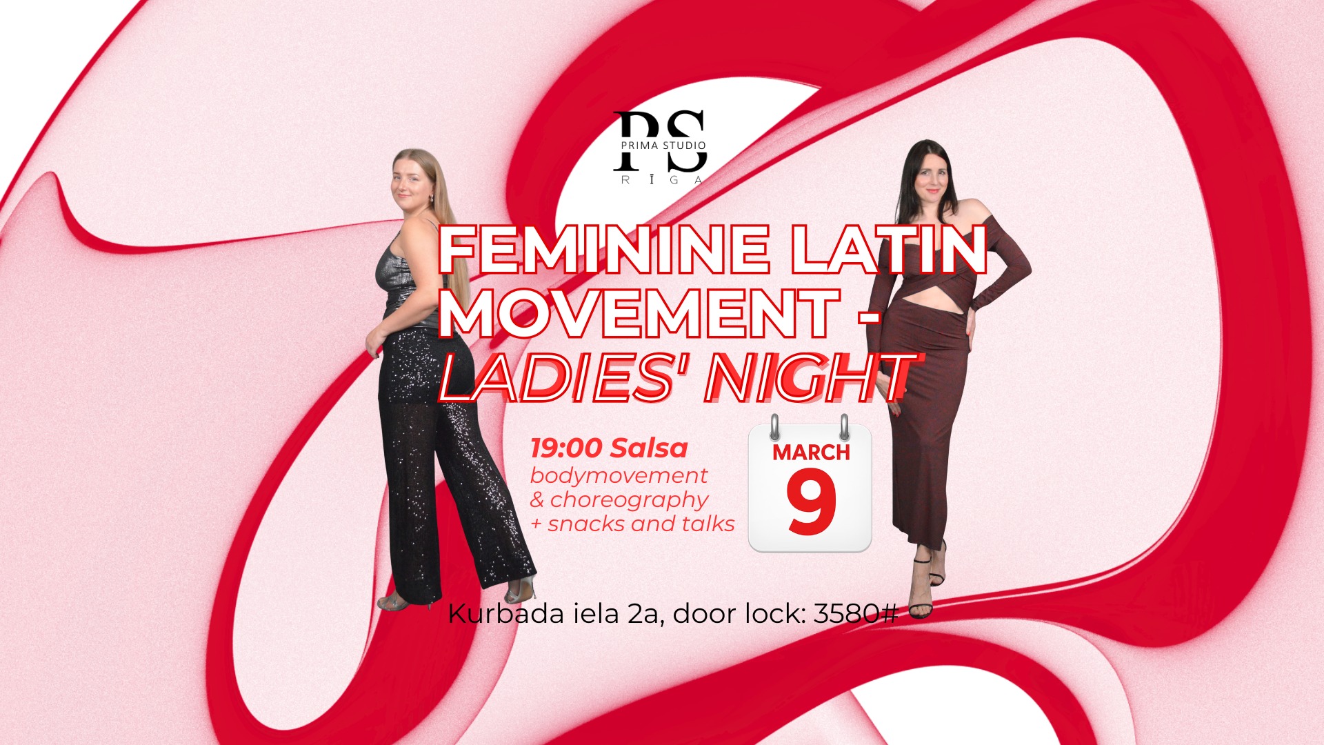 Ladies' night at Prima studio Salsa style