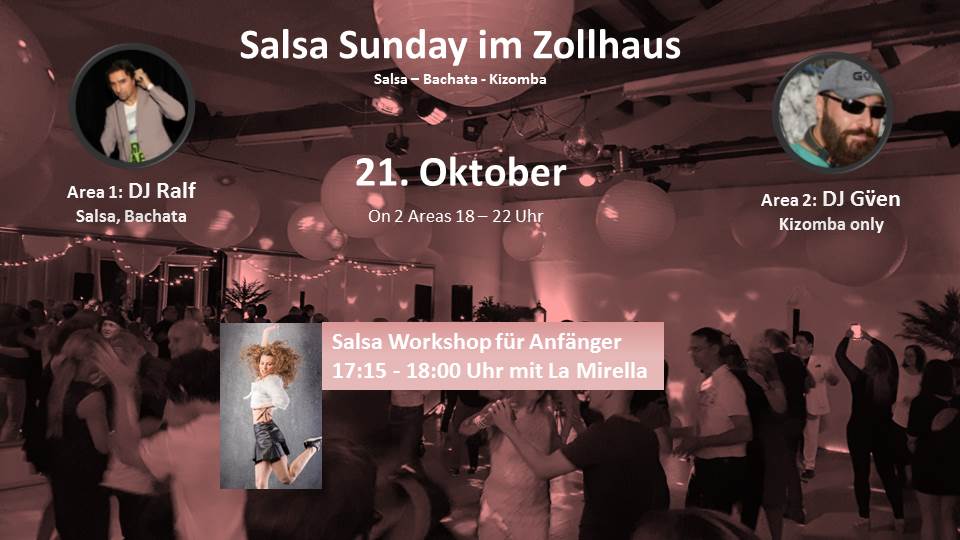 Salsa Sunday im Zollhaus on 2 Areas