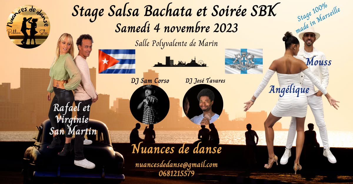 Stage Salsa-Bachata et Soirée SBK