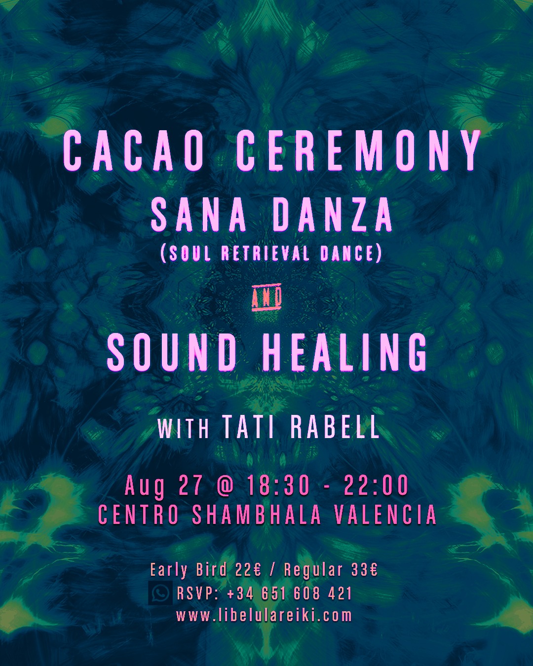 Cacao Ceremony, SanaDanza & Sound Healing