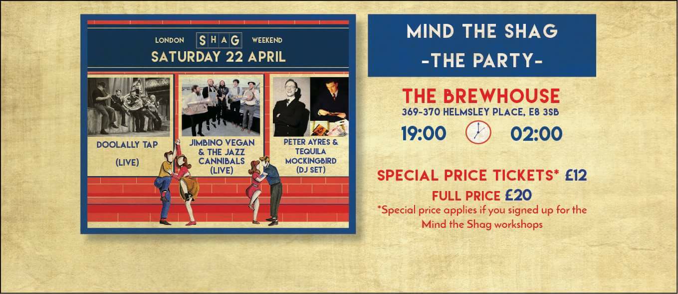 Mind the Shag ✩ the Party (Saturday)