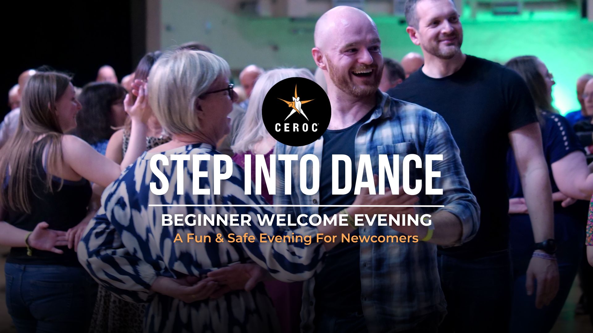 Step Into Dance at our Ceroc Beginner Welcome Evening