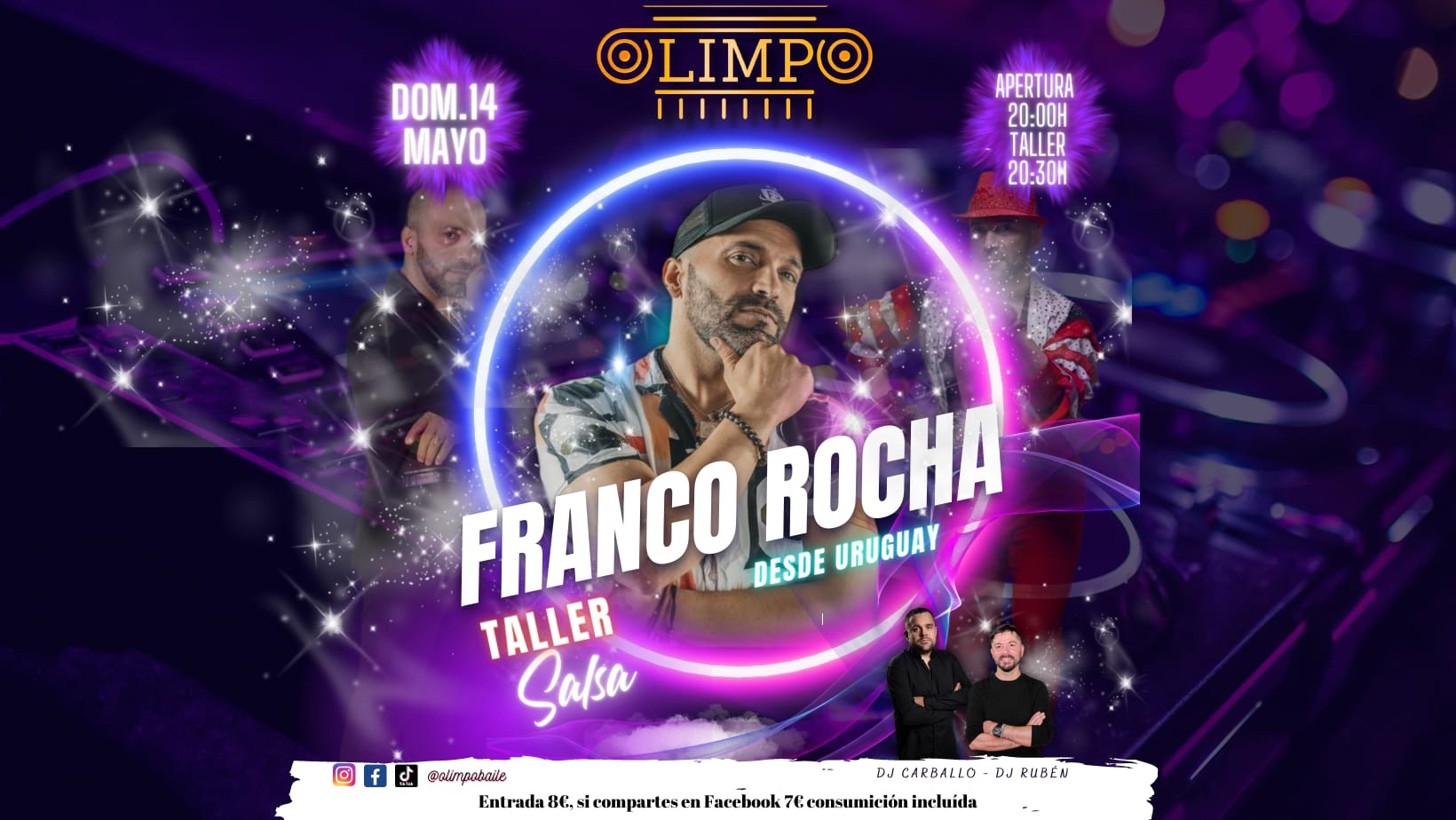 Franco Rocha en Olimpo!