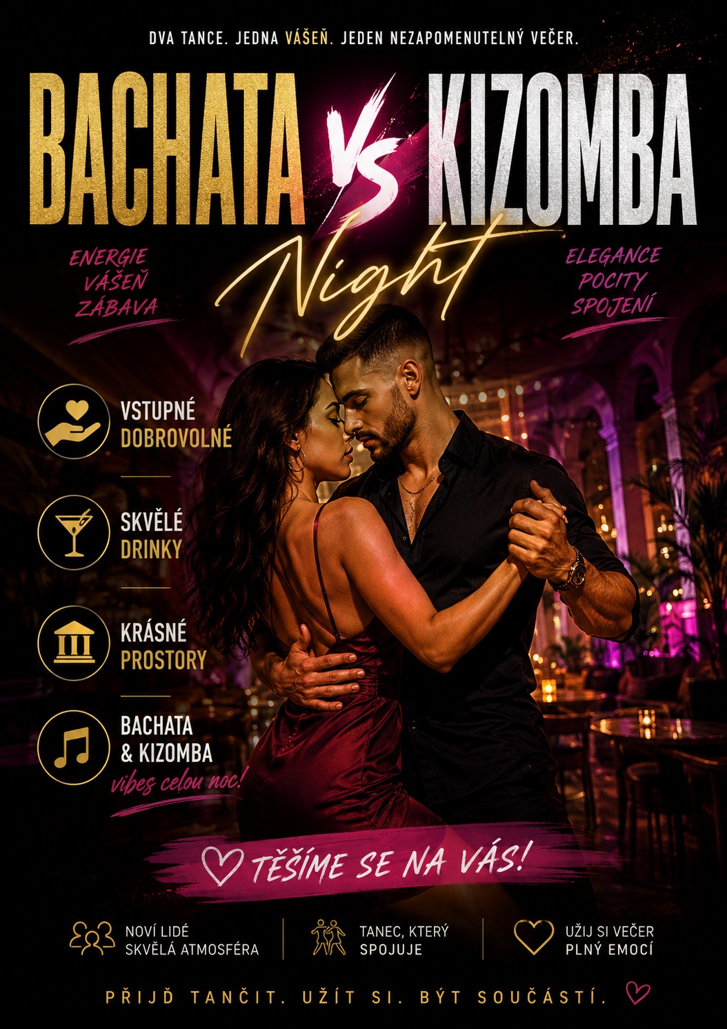 Bachata vs Kizomba Night Free Entry