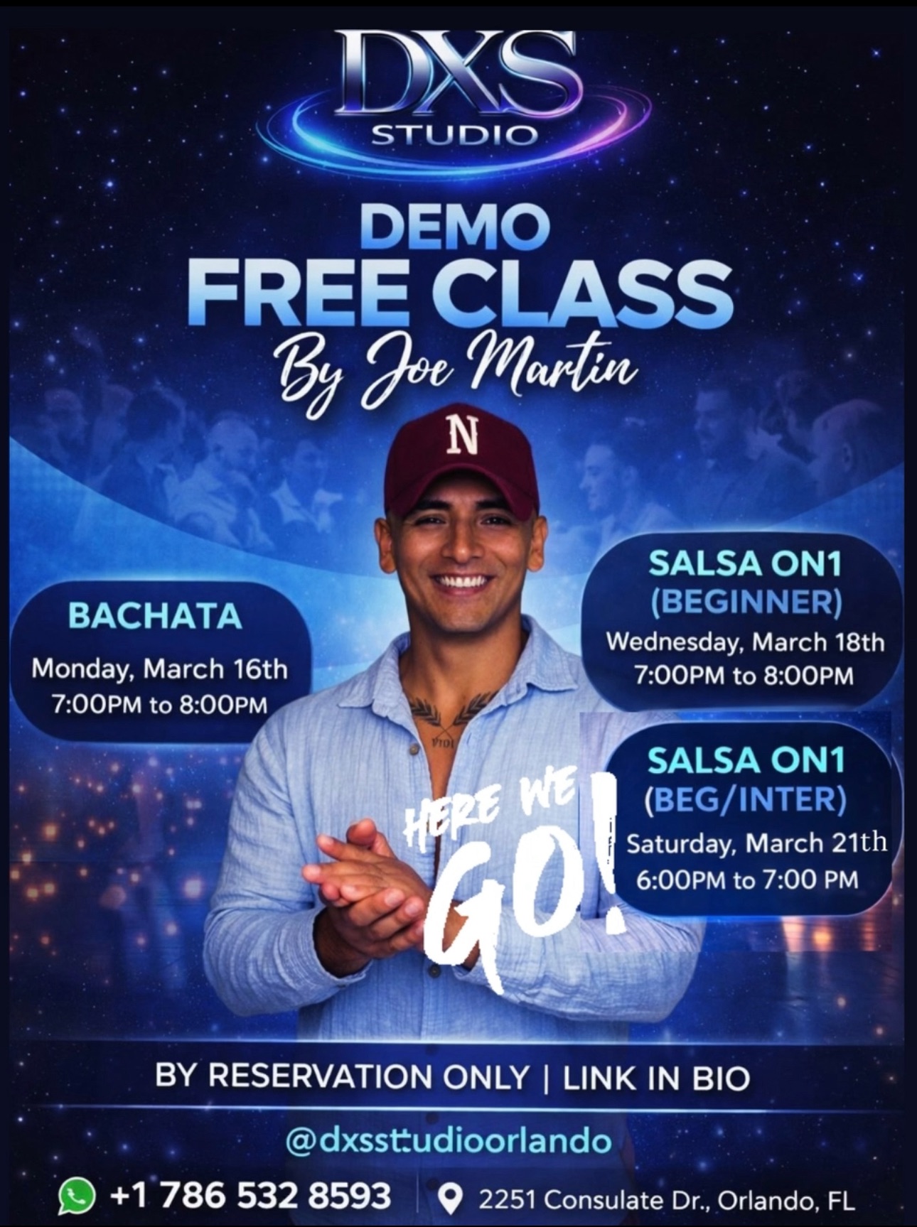 DXS PRESENTS FREE DEMO CLASSES