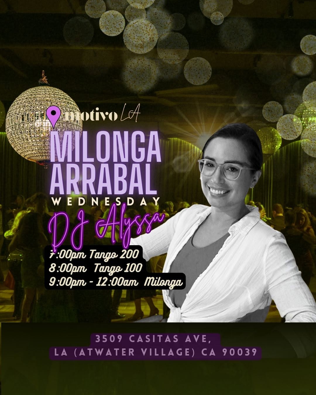 Milonga Arrabal - w DJ Alyssa Quinn Jernigan 💜