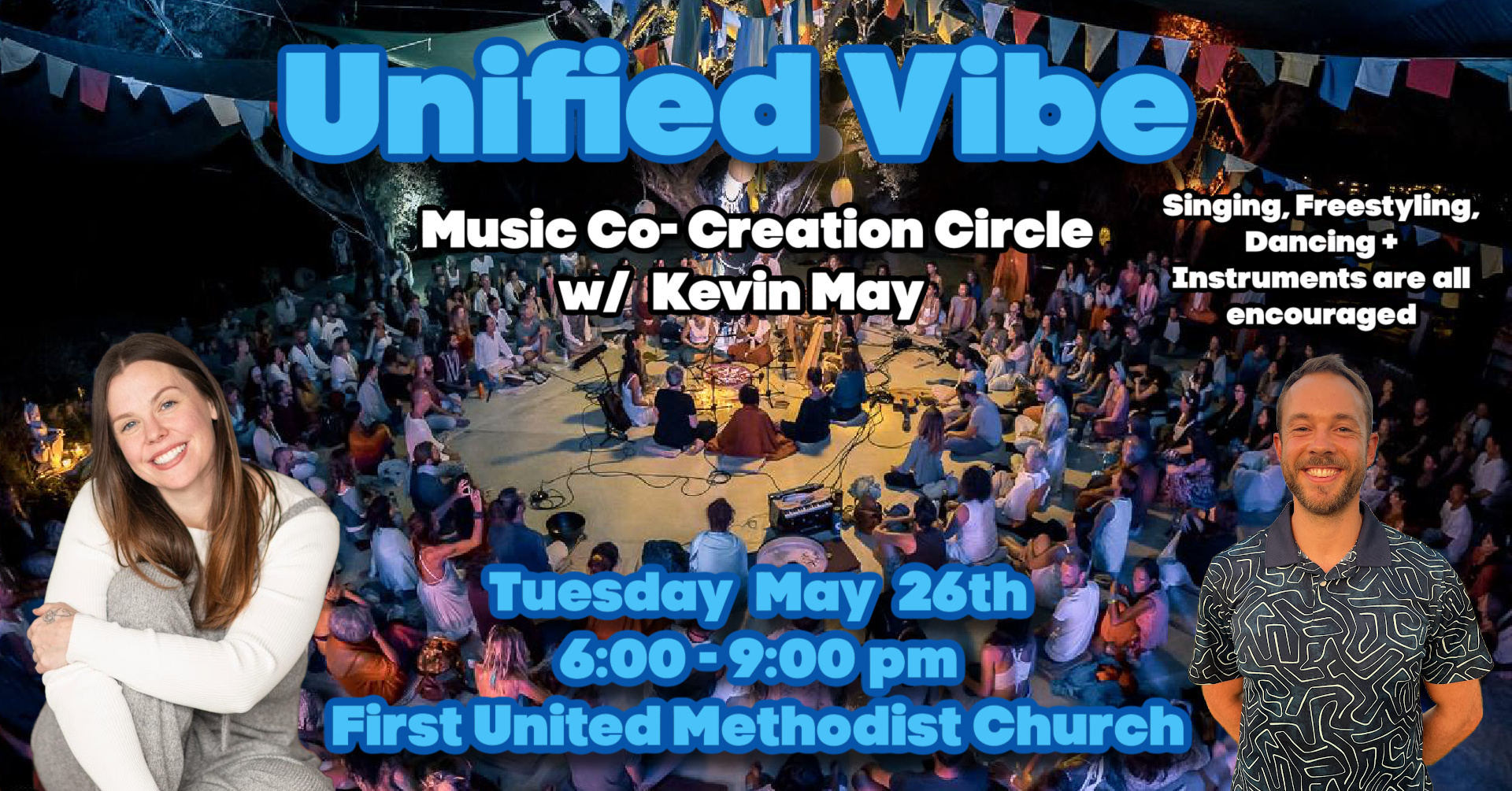 UNIFIED VIBE - Song Circle w Kevin May + Violet Thomas