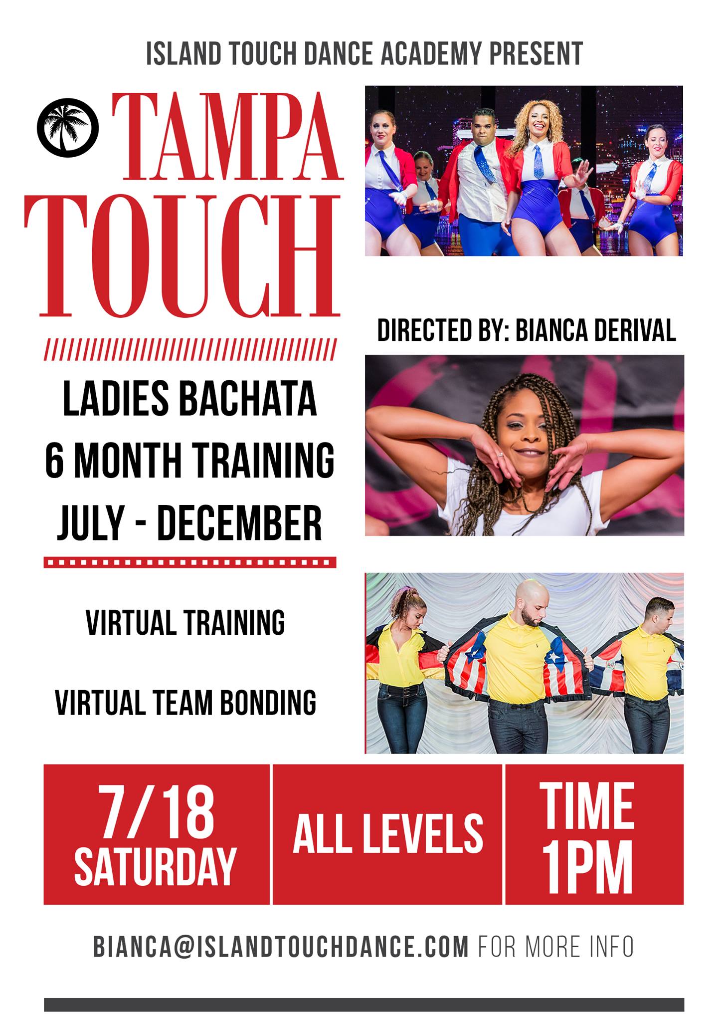 Tampa & Orlando Ladies Bachata Touch Virtual Team