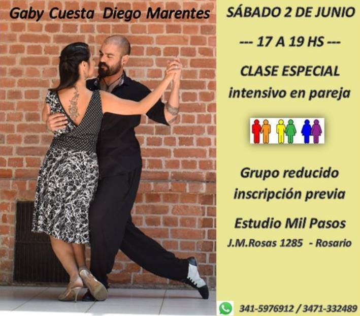 Tango . Clase Especial. Intensivo en pareja