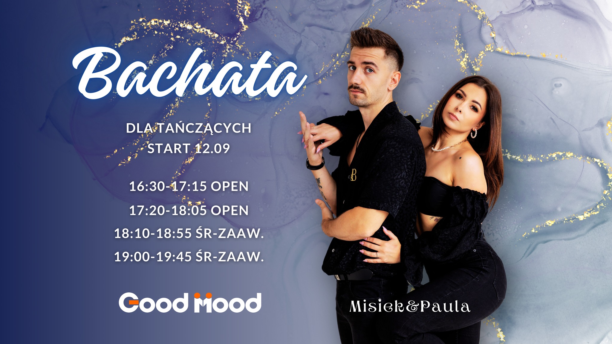 BACHATA DLA TAŃCZĄCYCH ★ 12.09.2024 ★ Misiek & Paula Paderewskiego 35 Katowice