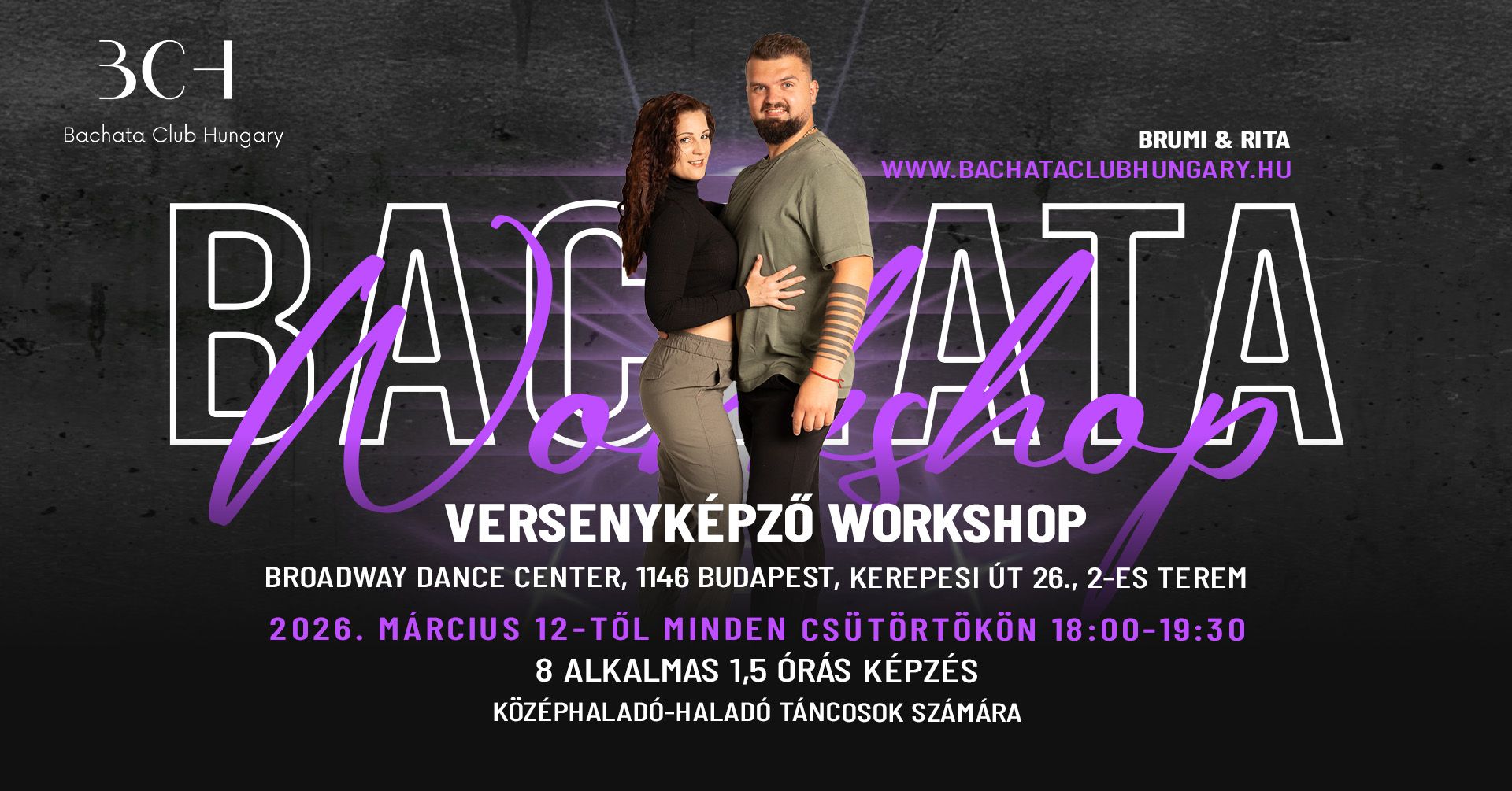 Social Versenyképző Workshopok Brumi&Rita 🏆 8 alkalom minden csütörtökön március 12.től