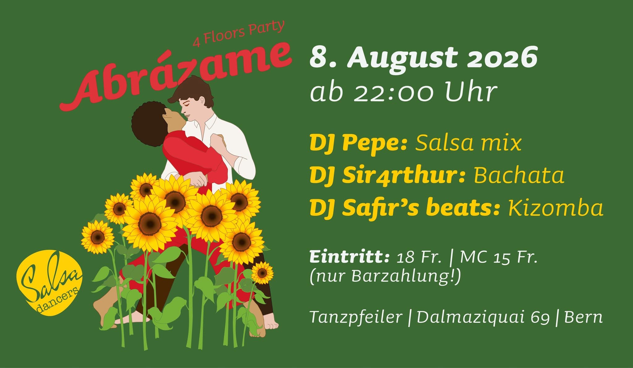 Abrázame - Party auf 3 Floors