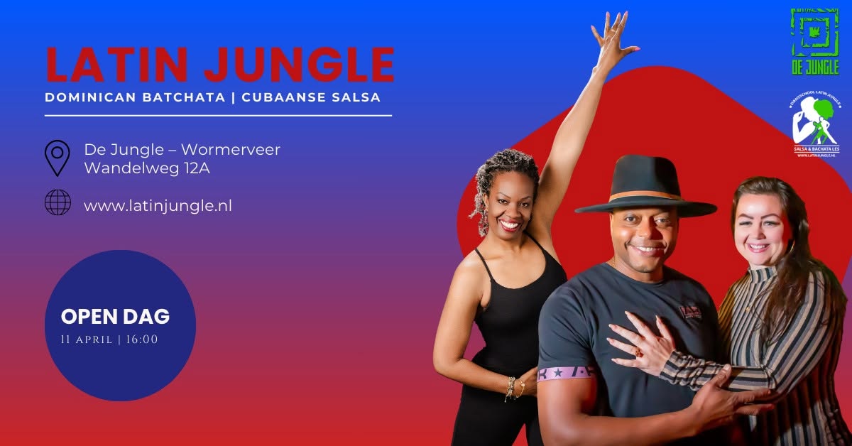 Open Dag Dansschool Latin Jungle met gratis proeflessen.