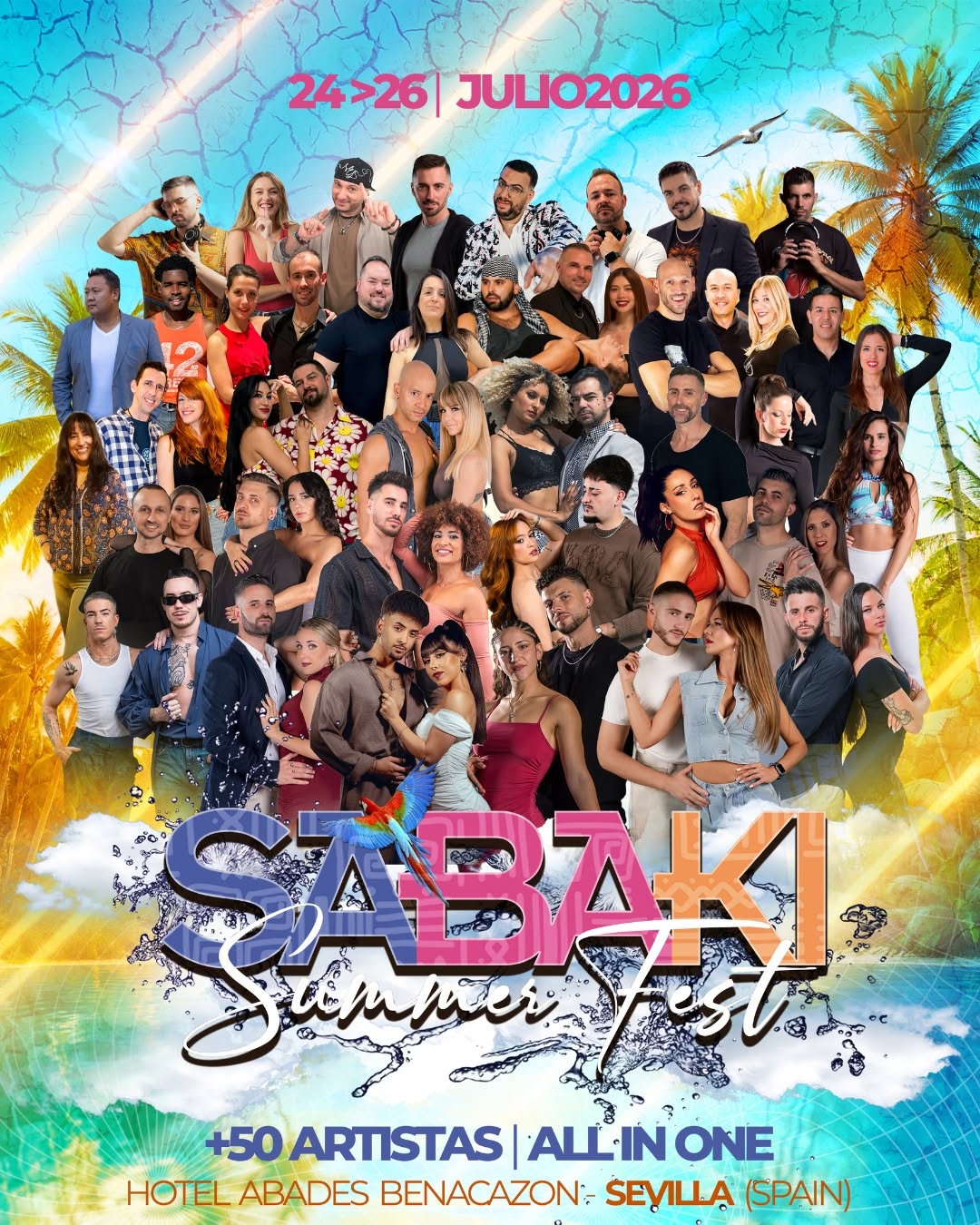SABAKI SUMMER FEST 2026 💙🩷🧡