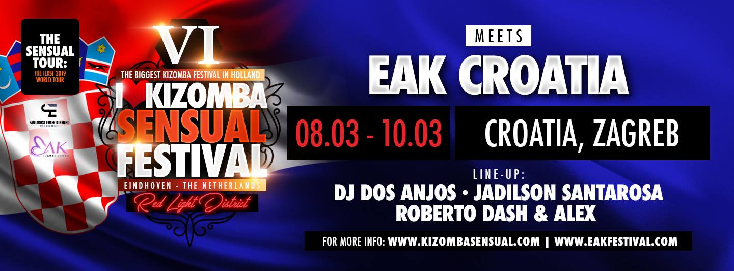 I Love Kizomba Sensual Festival Promo Tour meets EAK - Zagreb
