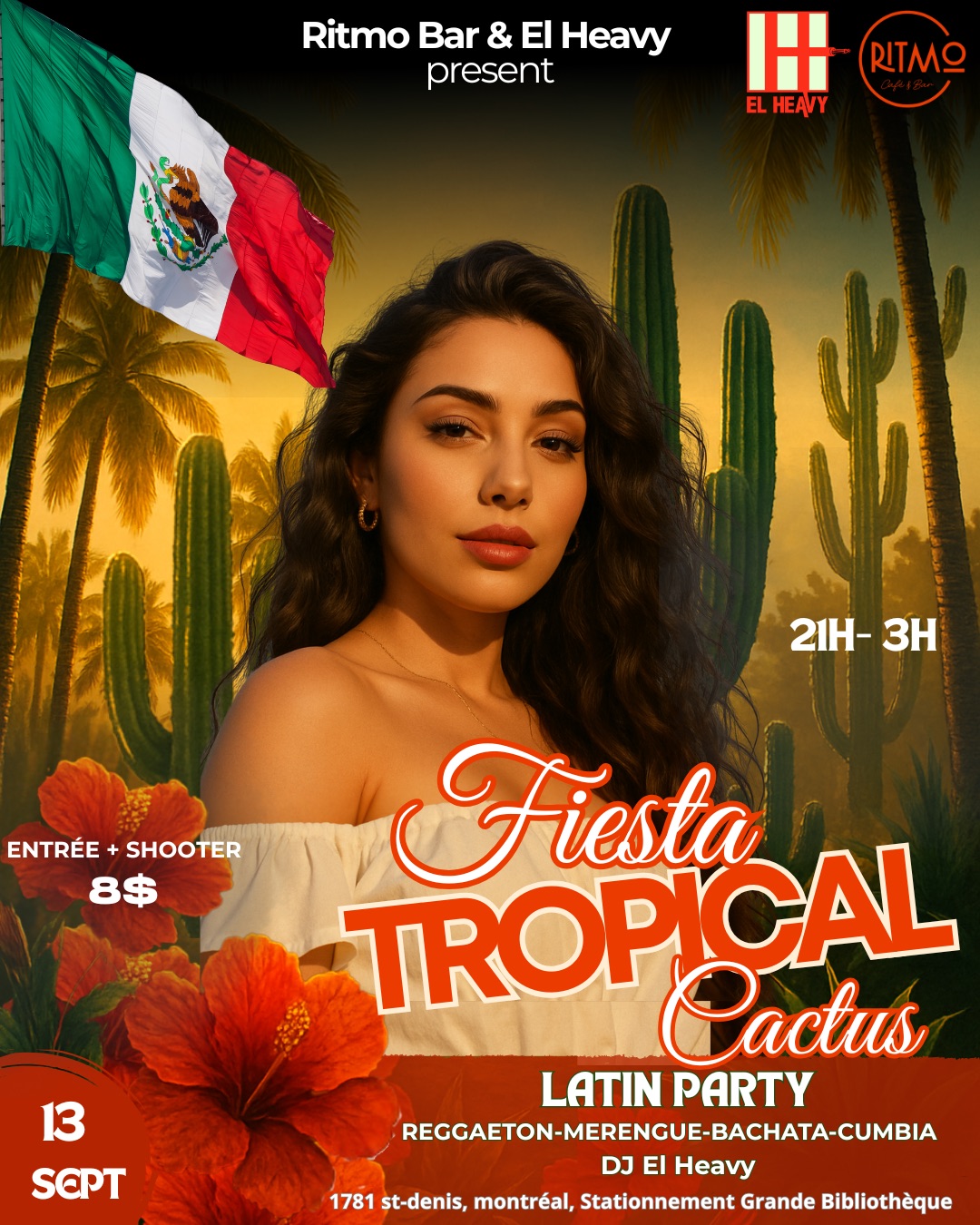 Fiesta Tropical Cactus - Latin Party: Spécial Célébration fête nationale du Mexique