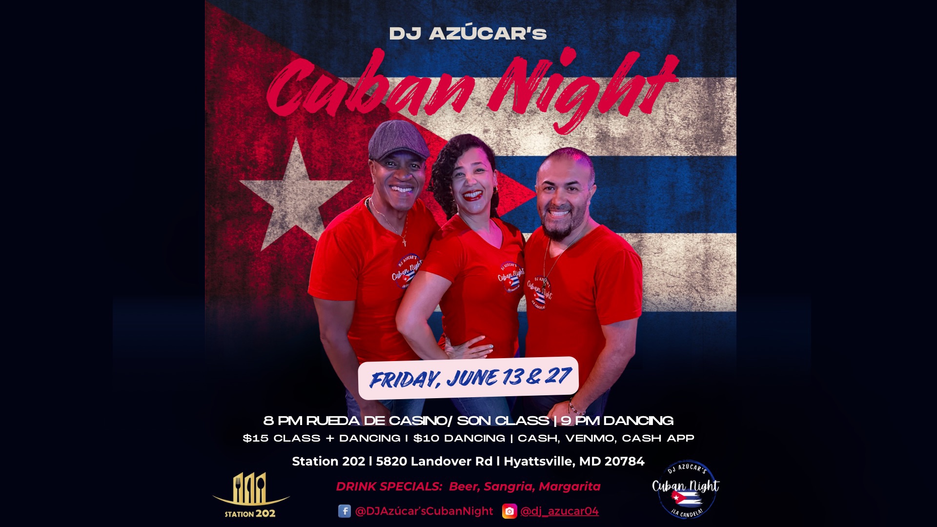 🇨🇺DJ Azúcar’s Cuban Night