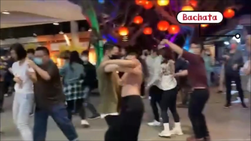 台北戶外Salsa Concert在Maji廣場(台北市圓山花博)