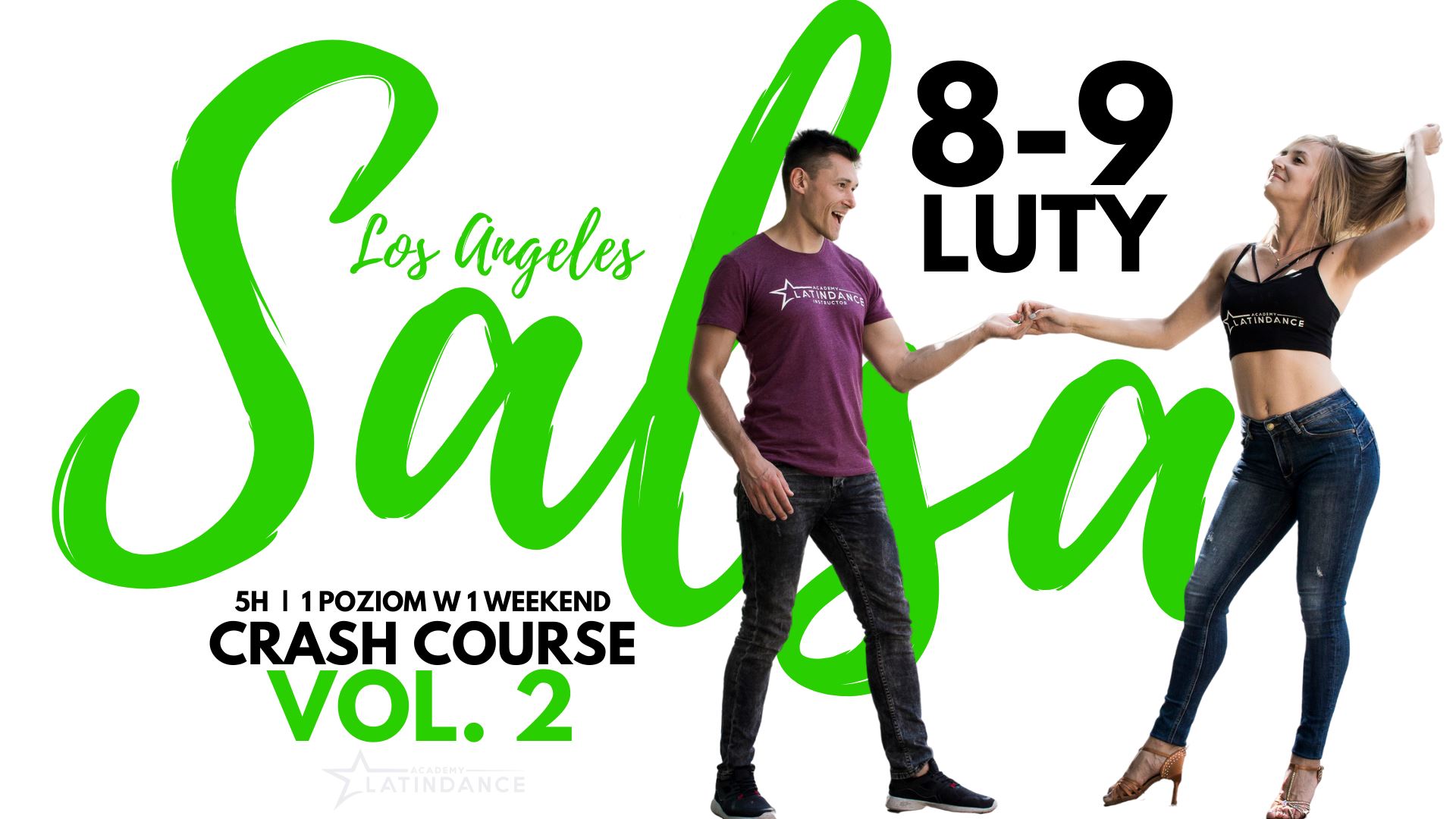 Salsa Crash Course P1 w Latin Dance Academy 8-9 luty 2020