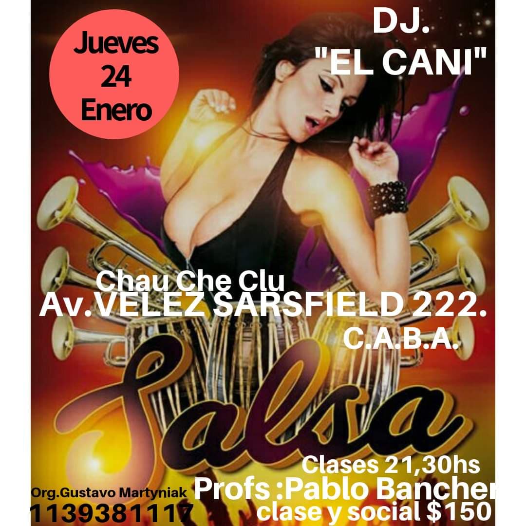 Chau che club jueves de salsa